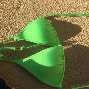 Lime Green VODA Swim Bikini Top
